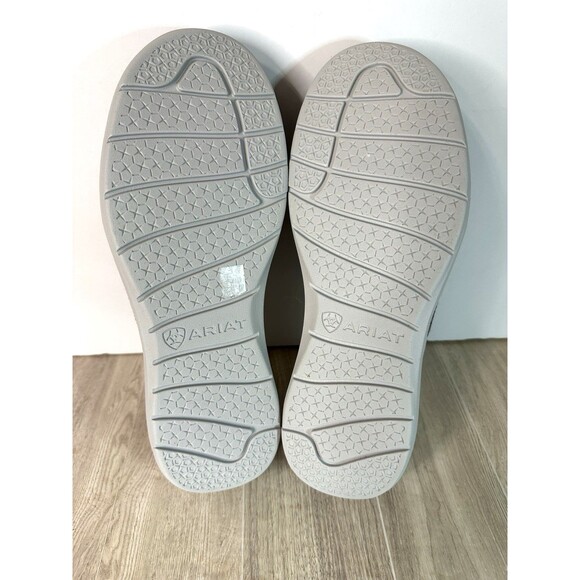 Ariat Shoes Mens size 9.5 D Hilo 360 Heather Gray Charcoal Slip On casual Loafer - Picture 10 of 11